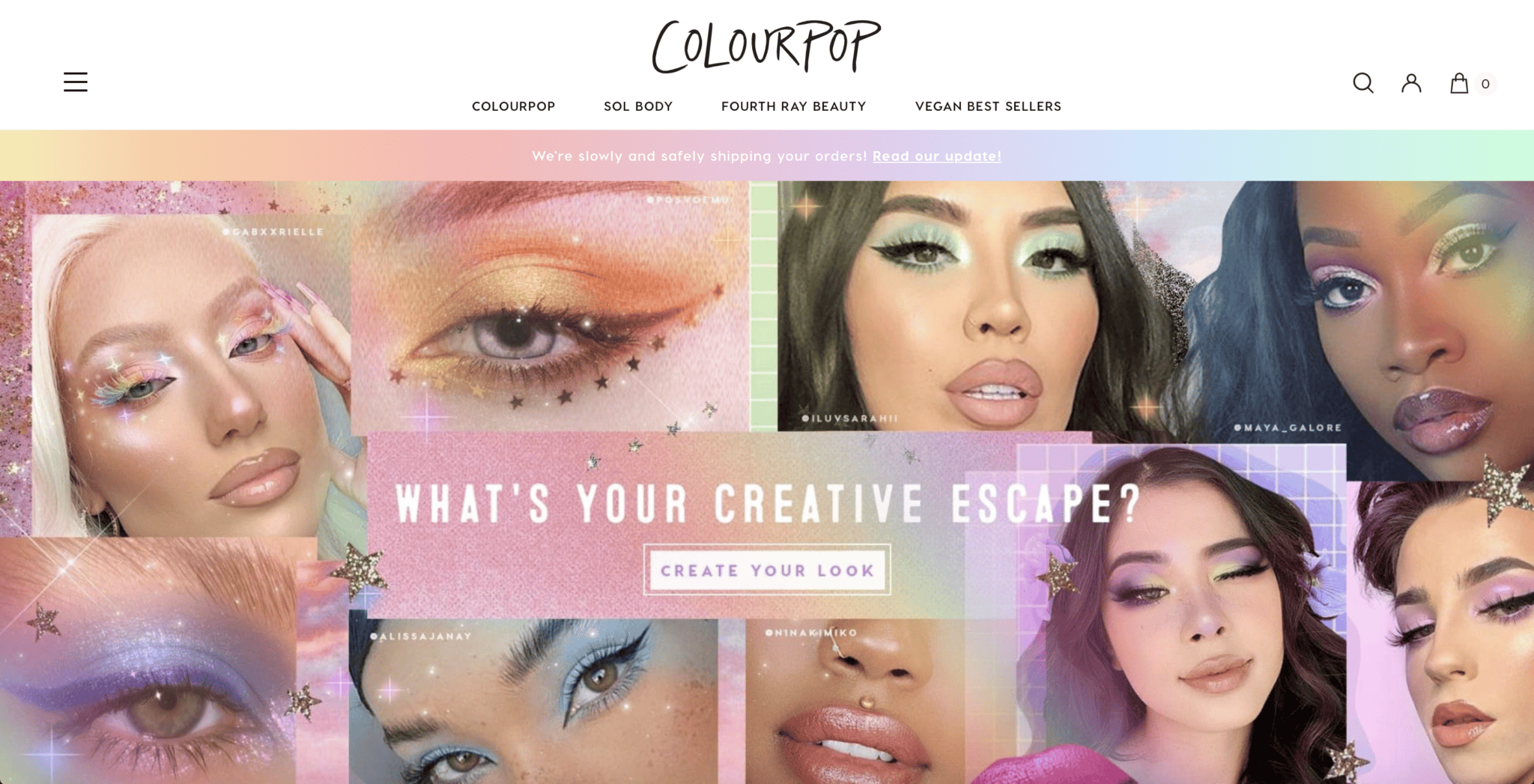 Colourpop-Website-Design