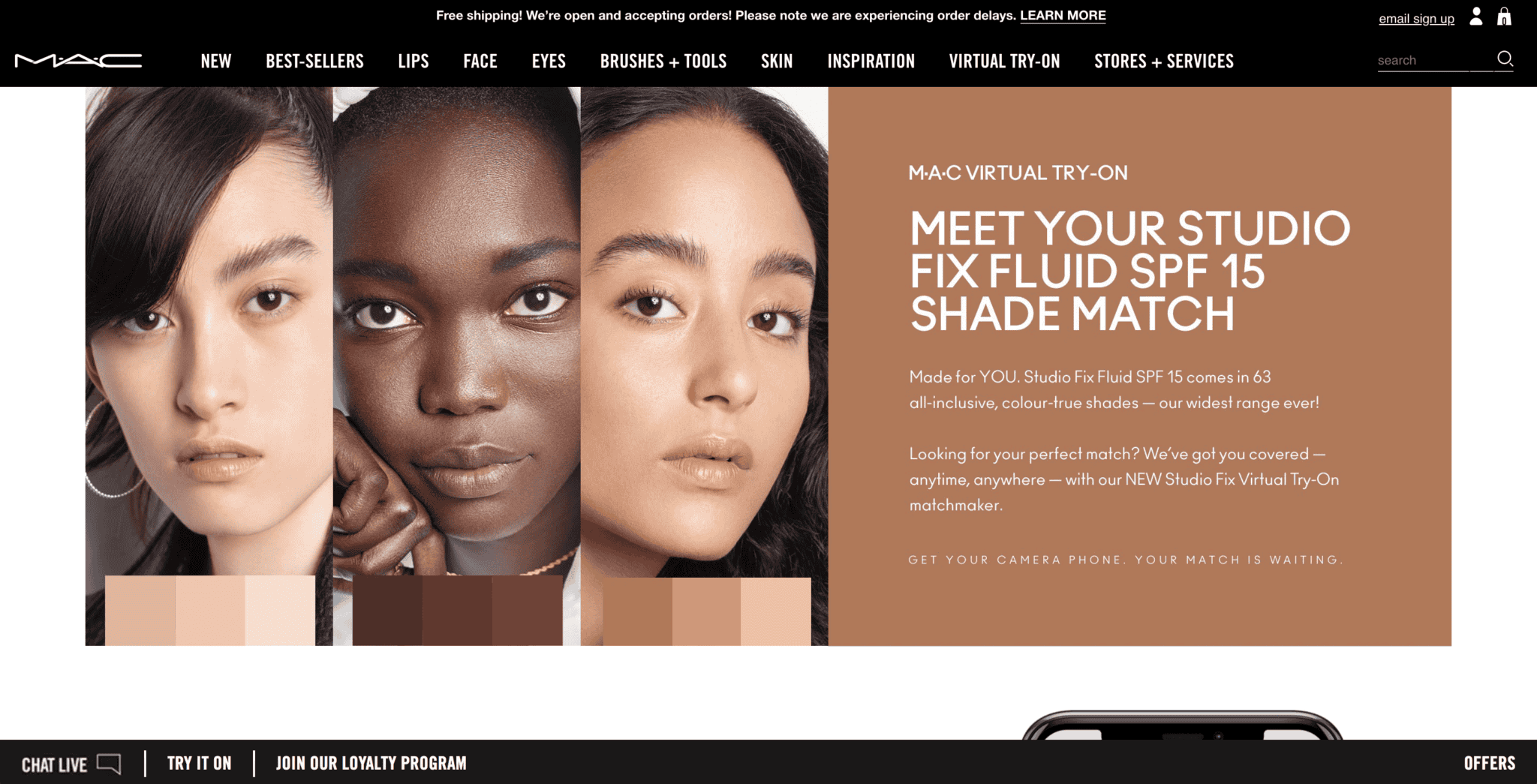 MAC-Cosmetics-Website-Design