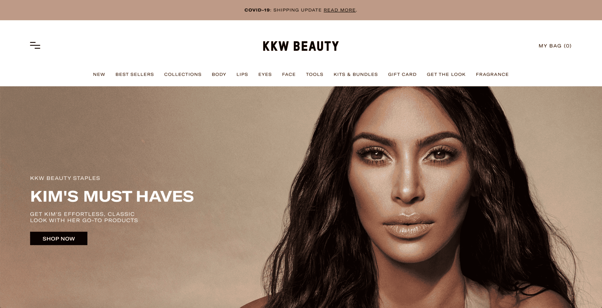 KKW Website Design