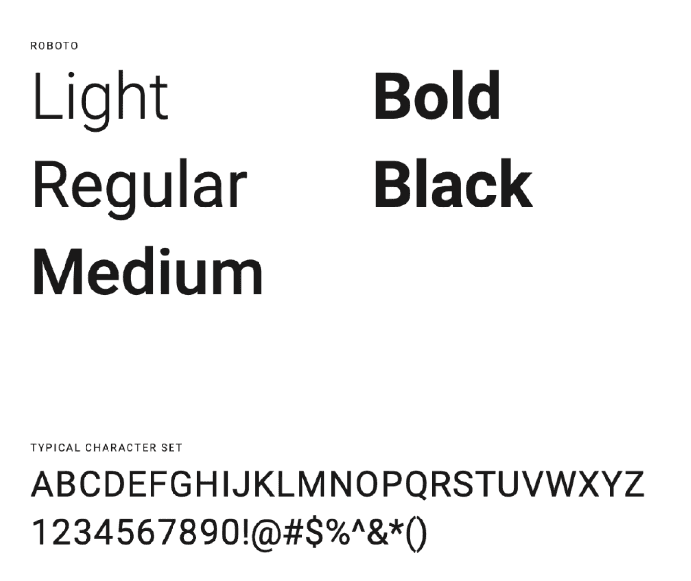 ga typography