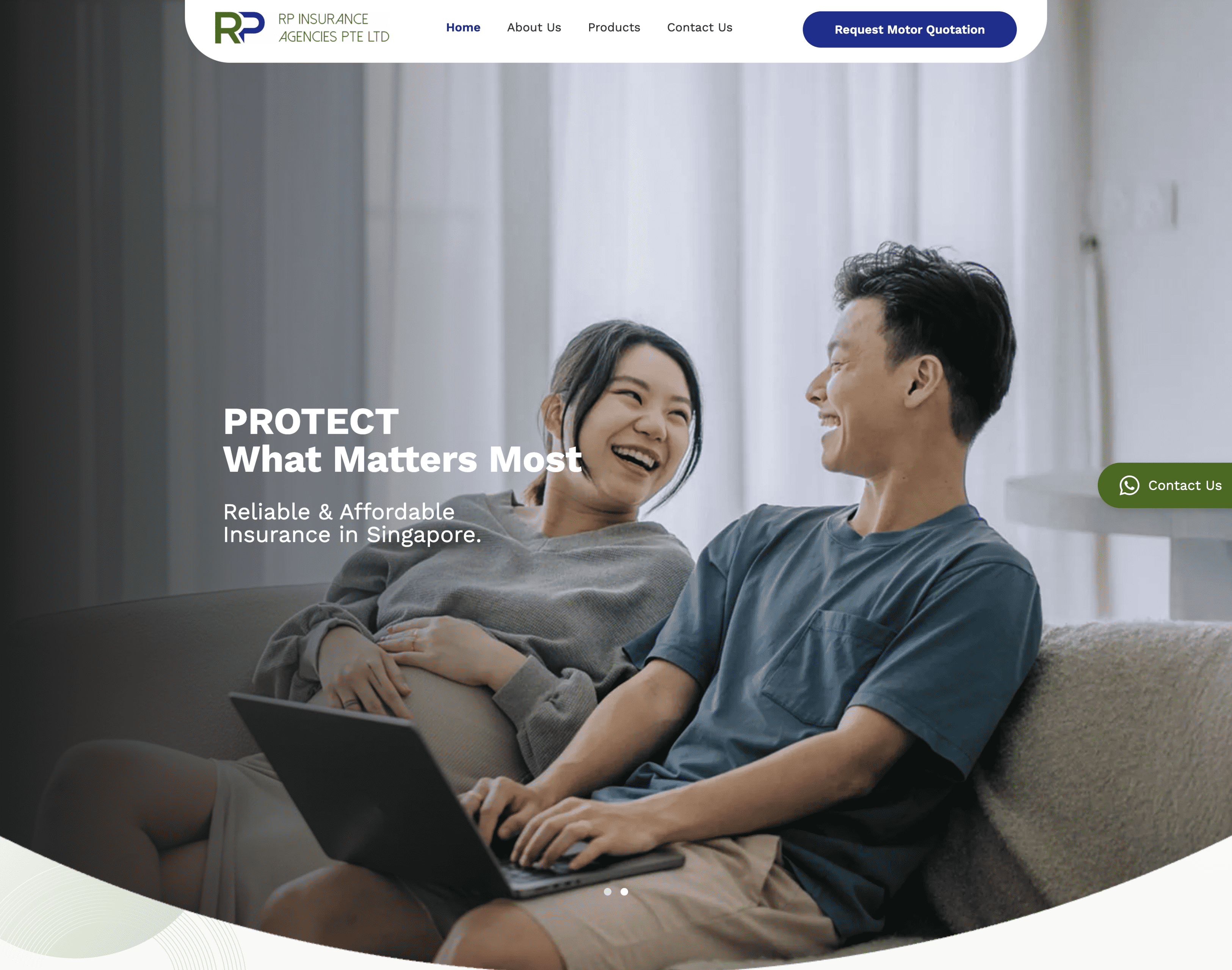RPIns Website 1